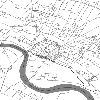 ROAD MAP OF MARMANDE, FRANCE BY MAPBAKES