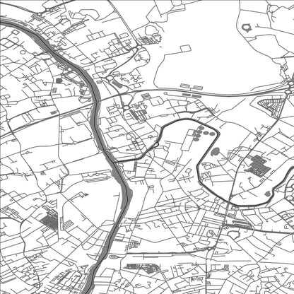 ROAD MAP OF MARQUETTE-LES-LILLE, FRANCE BY MAPBAKES