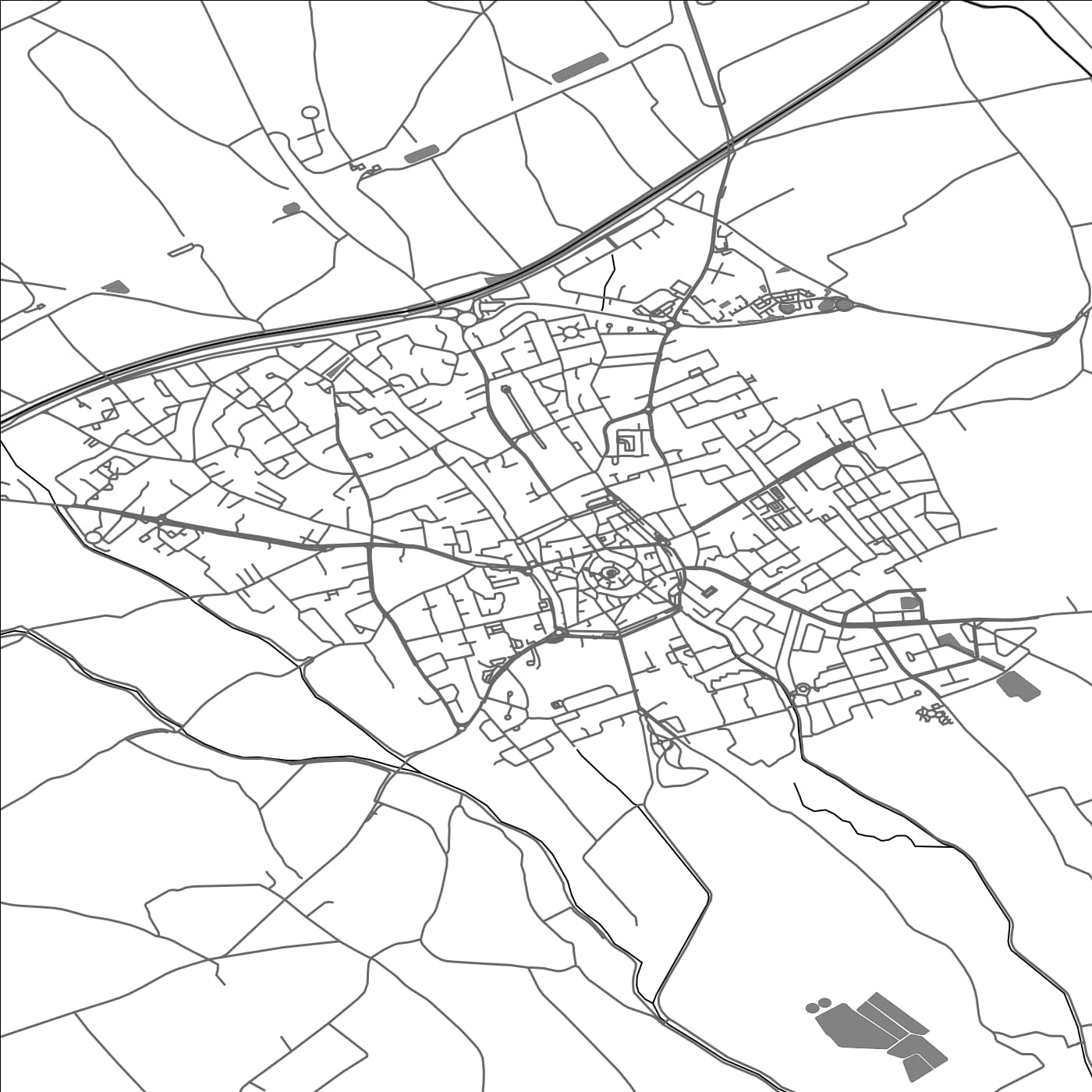 ROAD MAP OF MAUGUIO, FRANCE BY MAPBAKES