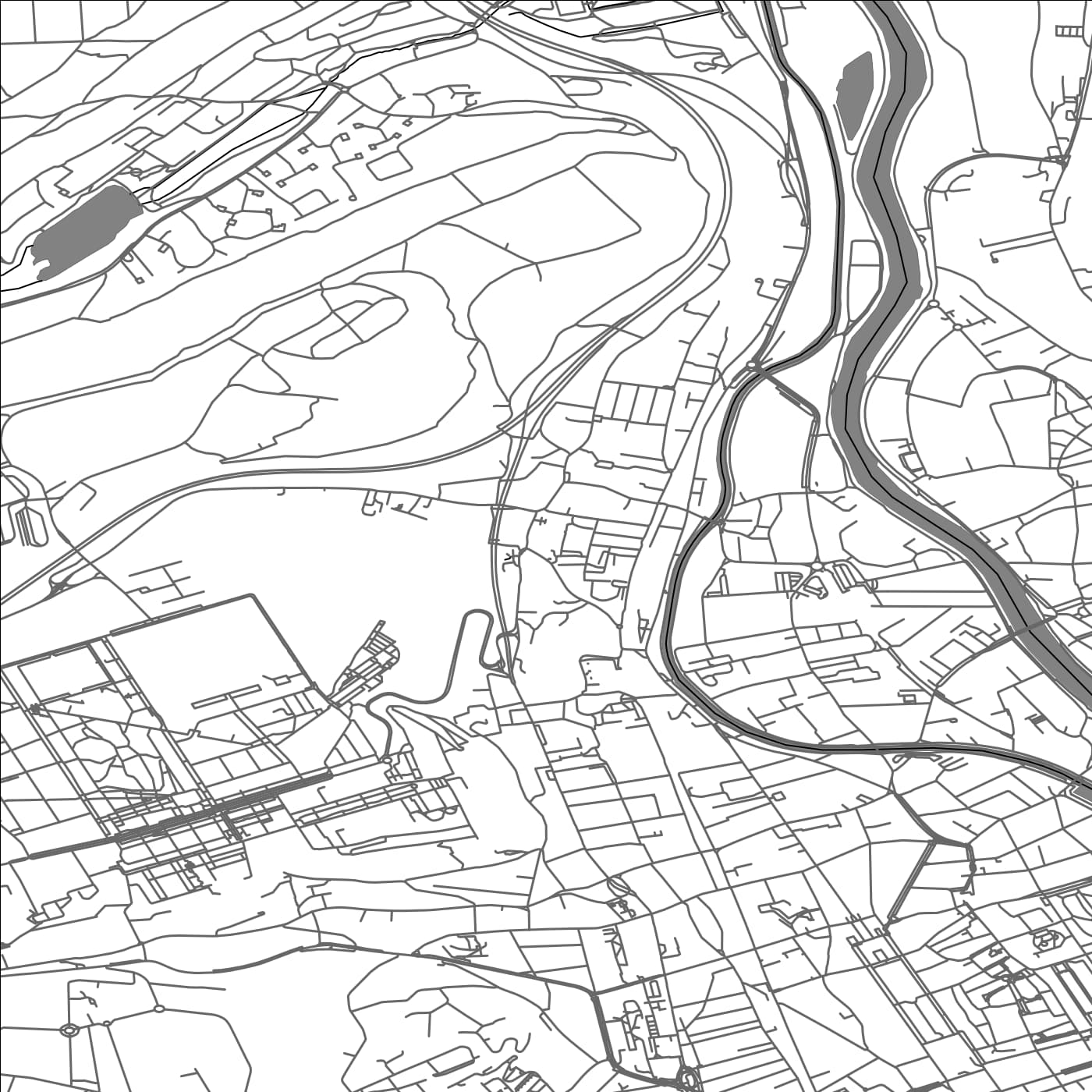 ROAD MAP OF MAXEVILLE, FRANCE BY MAPBAKES