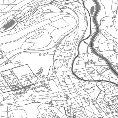 ROAD MAP OF MAXEVILLE, FRANCE BY MAPBAKES