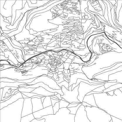 ROAD MAP OF MENDE, FRANCE BY MAPBAKES