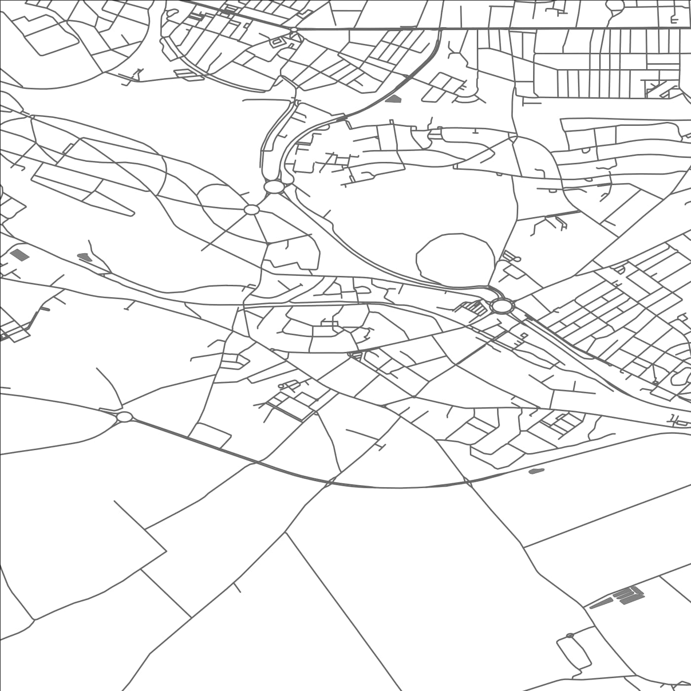 ROAD MAP OF MERICOURT, FRANCE BY MAPBAKES