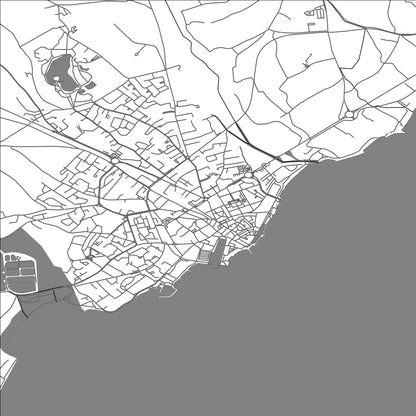 ROAD MAP OF MEZE, FRANCE BY MAPBAKES