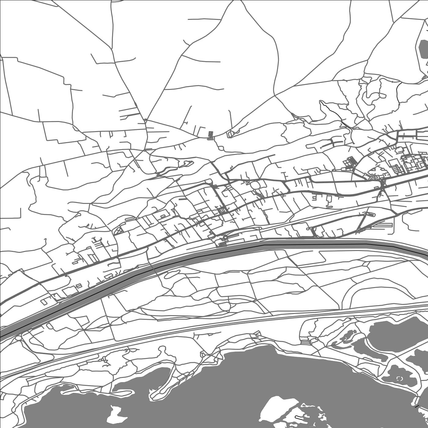 ROAD MAP OF MIRIBEL, FRANCE BY MAPBAKES