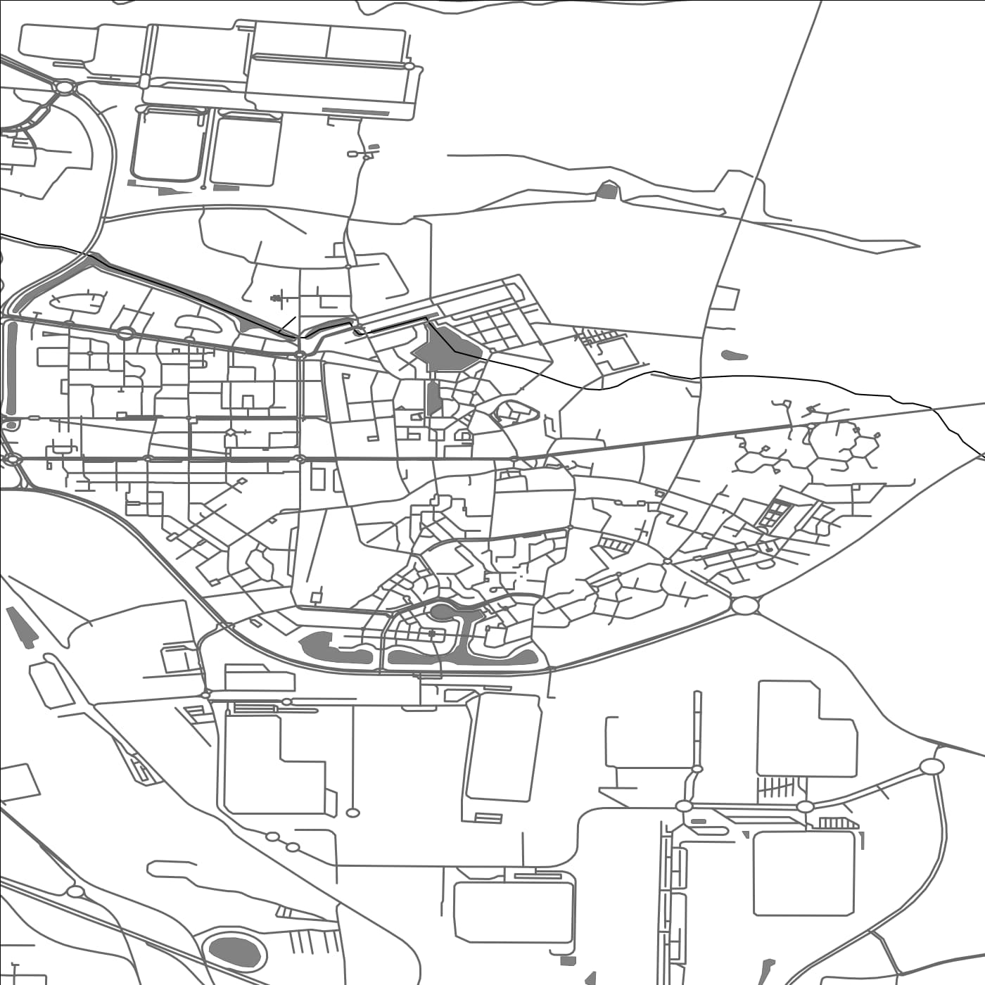 ROAD MAP OF MOISSY-CRAMAYEL, FRANCE BY MAPBAKES