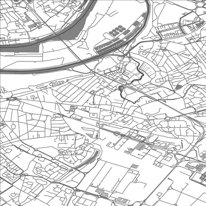 ROAD MAP OF MONDEVILLE, FRANCE BY MAPBAKES