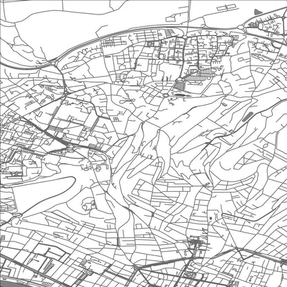 ROAD MAP OF MONT-SAINT-AIGNAN, FRANCE BY MAPBAKES