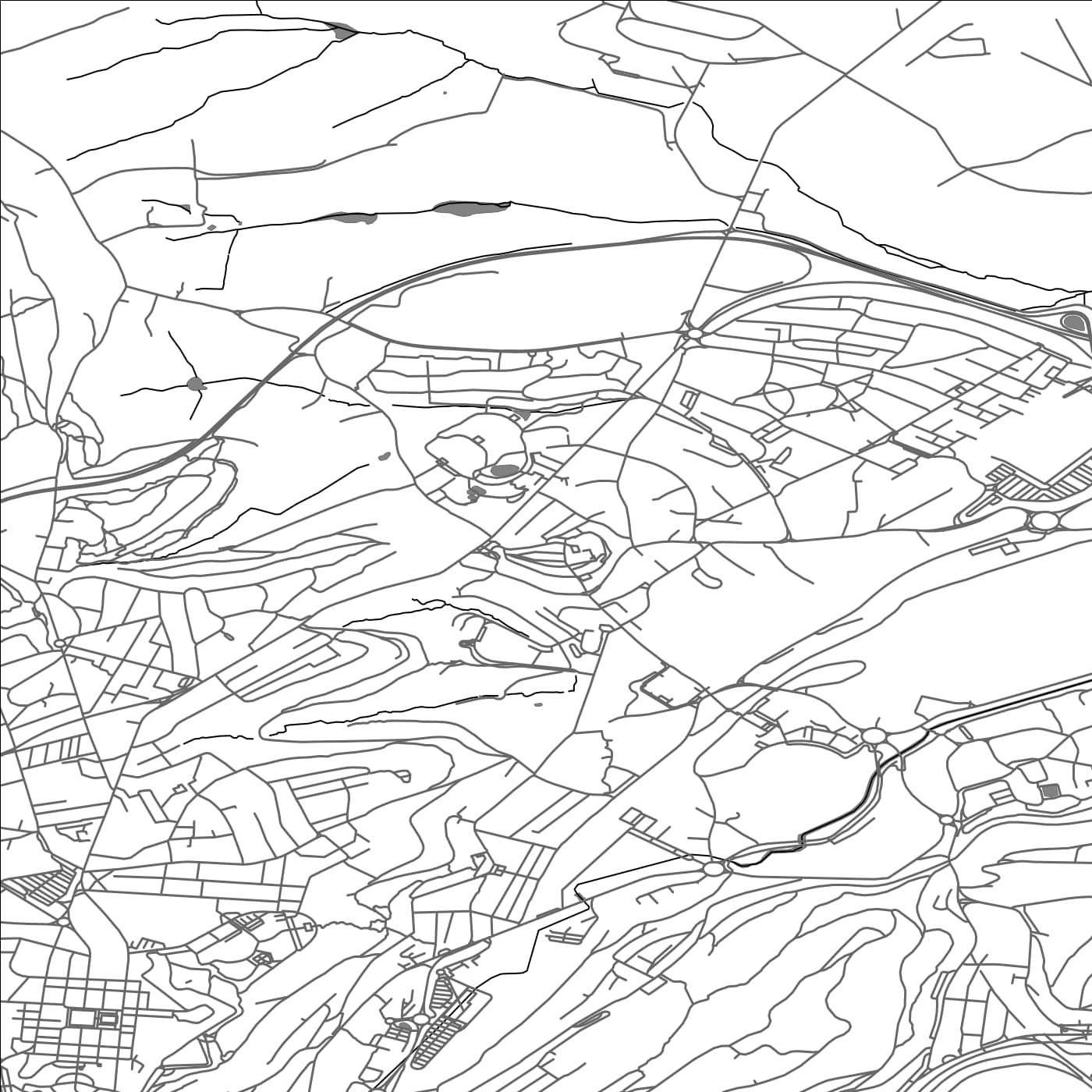 ROAD MAP OF MONT-SAINT-MARTIN, FRANCE BY MAPBAKES