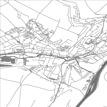 ROAD MAP OF MONTATAIRE, FRANCE BY MAPBAKES