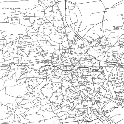 ROAD MAP OF MONTBRISON, FRANCE BY MAPBAKES