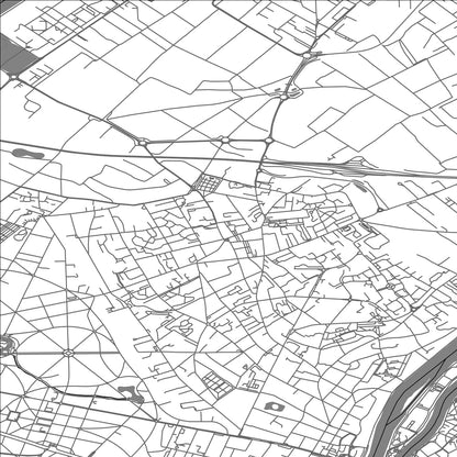 ROAD MAP OF MONTESSON, FRANCE BY MAPBAKES