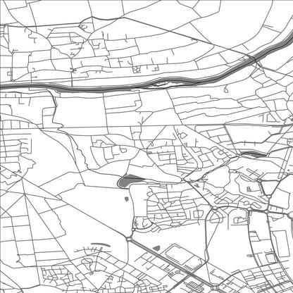 ROAD MAP OF MONTEVRAIN, FRANCE BY MAPBAKES