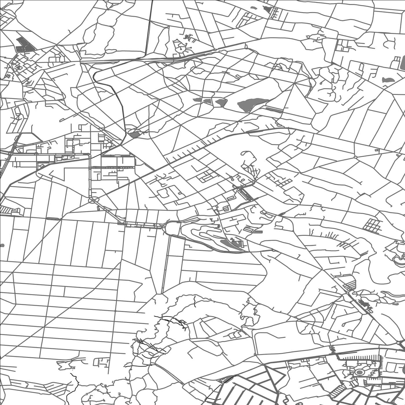 ROAD MAP OF MONTFERMEIL, FRANCE BY MAPBAKES