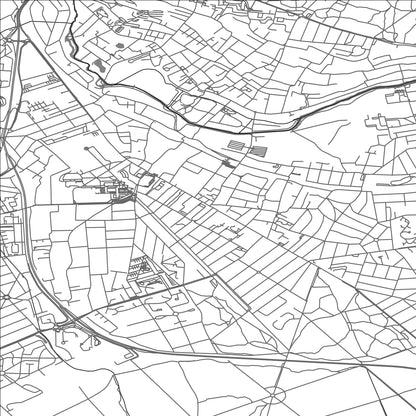 ROAD MAP OF MONTGERON, FRANCE BY MAPBAKES