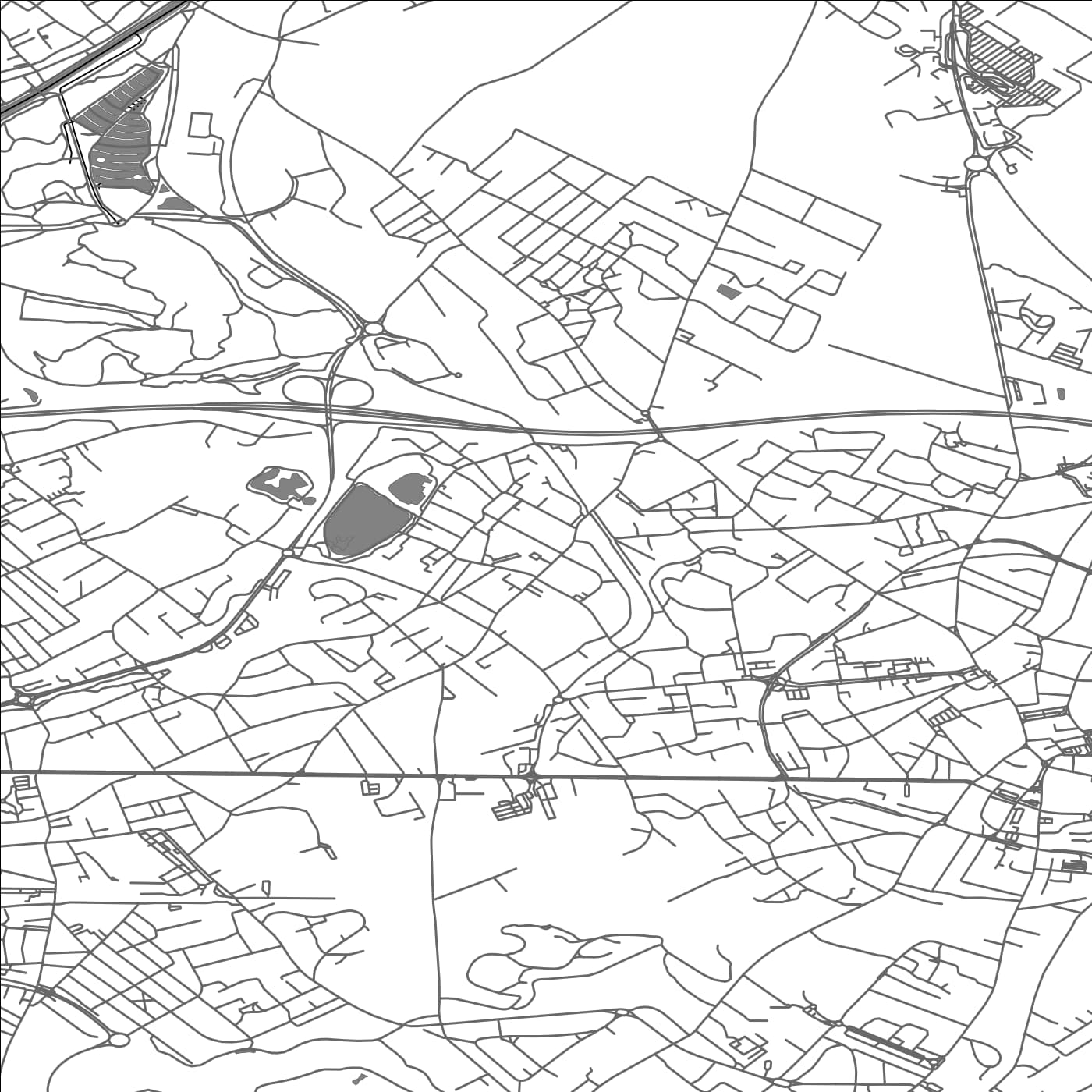 ROAD MAP OF MONTIGNY-EN-GOHELLE, FRANCE BY MAPBAKES