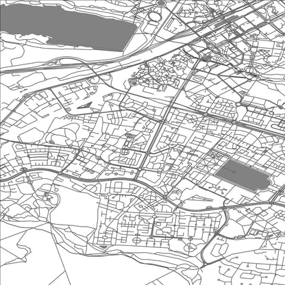 ROAD MAP OF MONTIGNY-LE-BRETONNEUX, FRANCE BY MAPBAKES