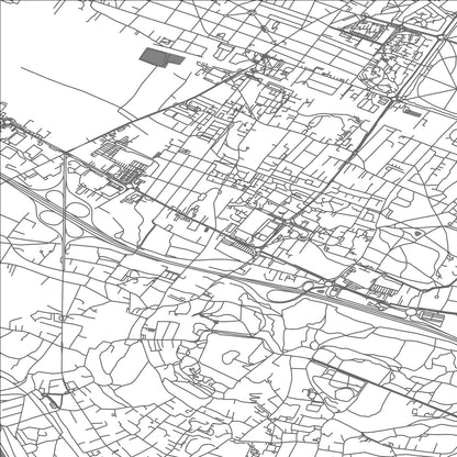 ROAD MAP OF MONTIGNY-LES-CORMEILLES, FRANCE BY MAPBAKES