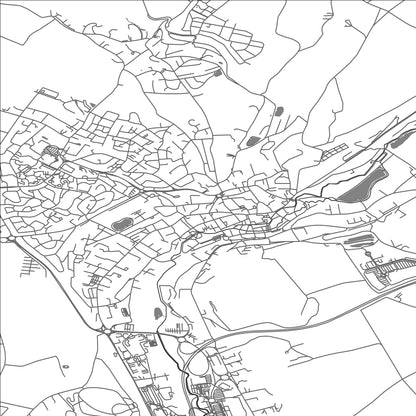 ROAD MAP OF MONTIVILLIERS, FRANCE BY MAPBAKES