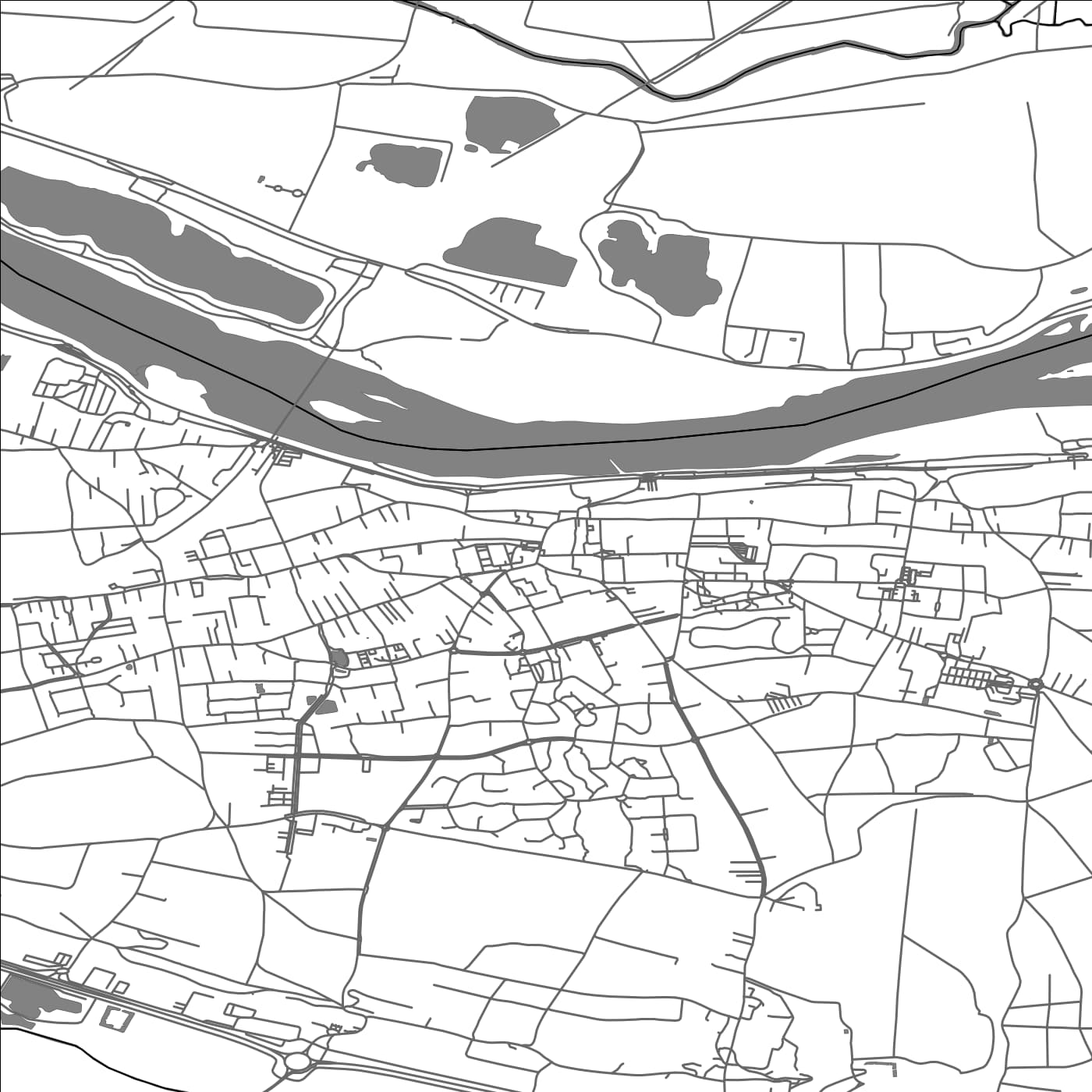 ROAD MAP OF MONTLOUIS-SUR-LOIRE, FRANCE BY MAPBAKES