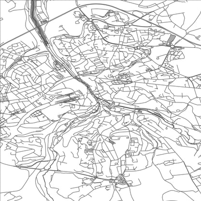 ROAD MAP OF MORLAIX, FRANCE BY MAPBAKES