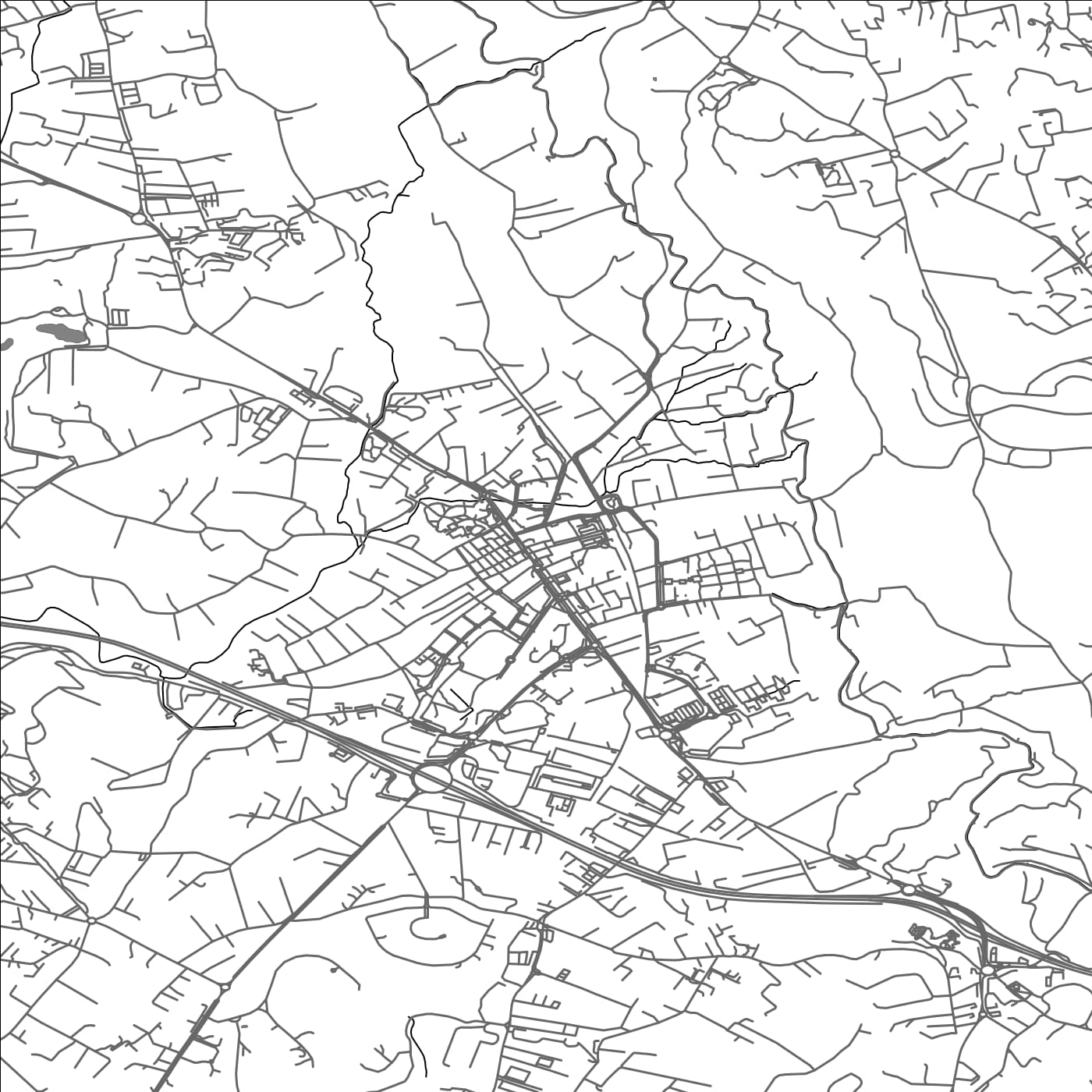 ROAD MAP OF MOUANS-SARTOUX, FRANCE BY MAPBAKES