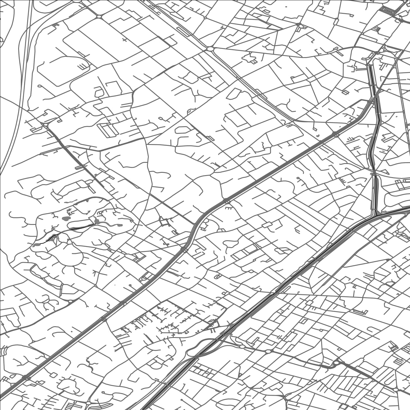 ROAD MAP OF MOUVAUX, FRANCE BY MAPBAKES