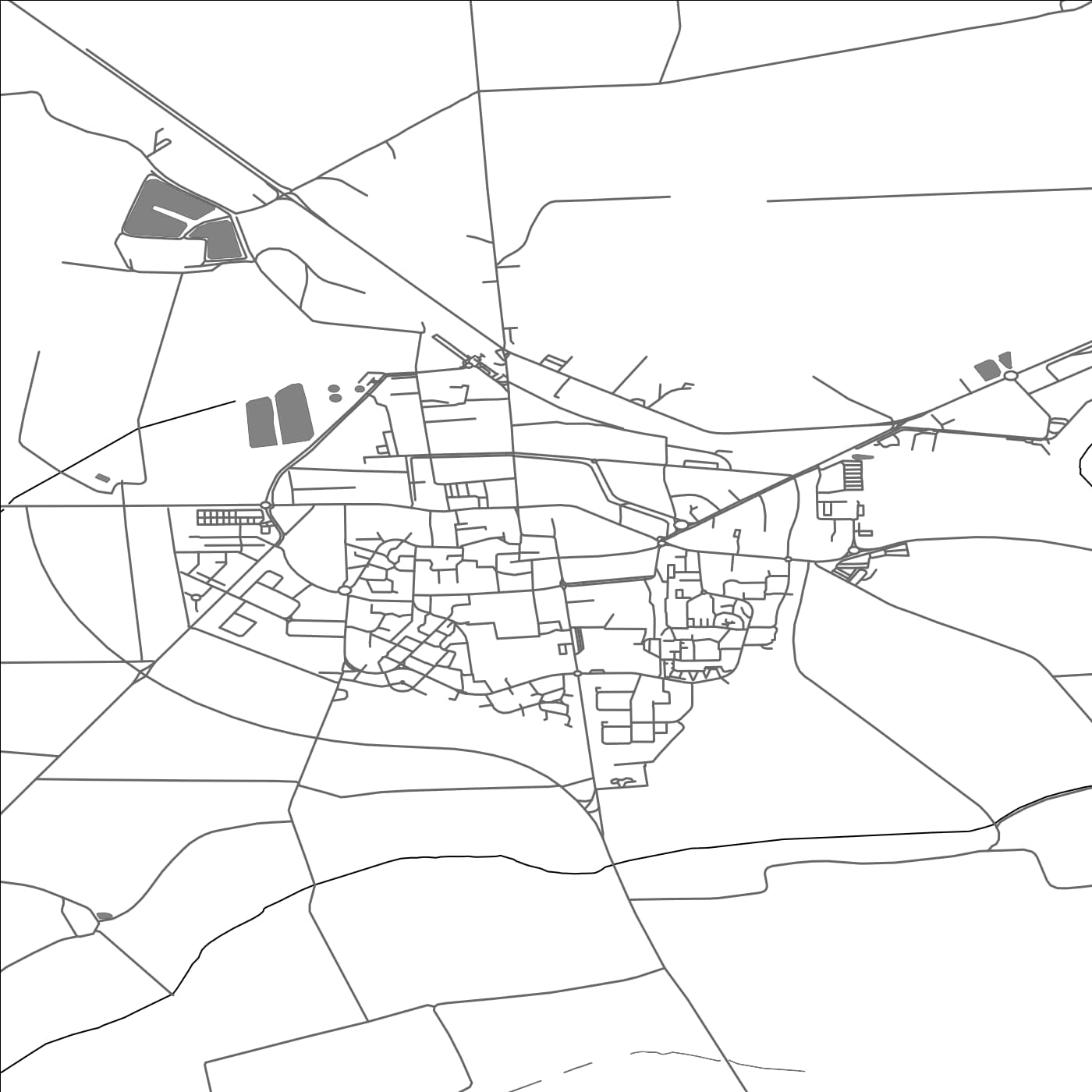 ROAD MAP OF NANGIS, FRANCE BY MAPBAKES