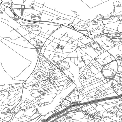 ROAD MAP OF NOGENT-SUR-OISE, FRANCE BY MAPBAKES