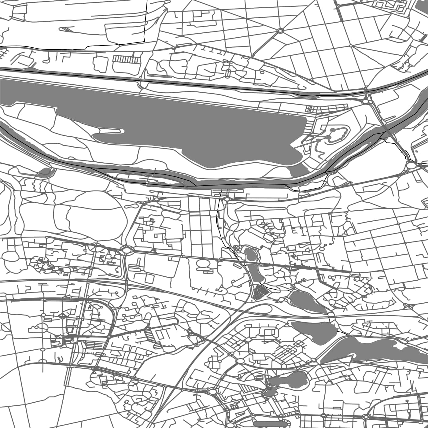 ROAD MAP OF NOISIEL, FRANCE BY MAPBAKES