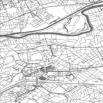 ROAD MAP OF NOISY-LE-GRAND, FRANCE BY MAPBAKES