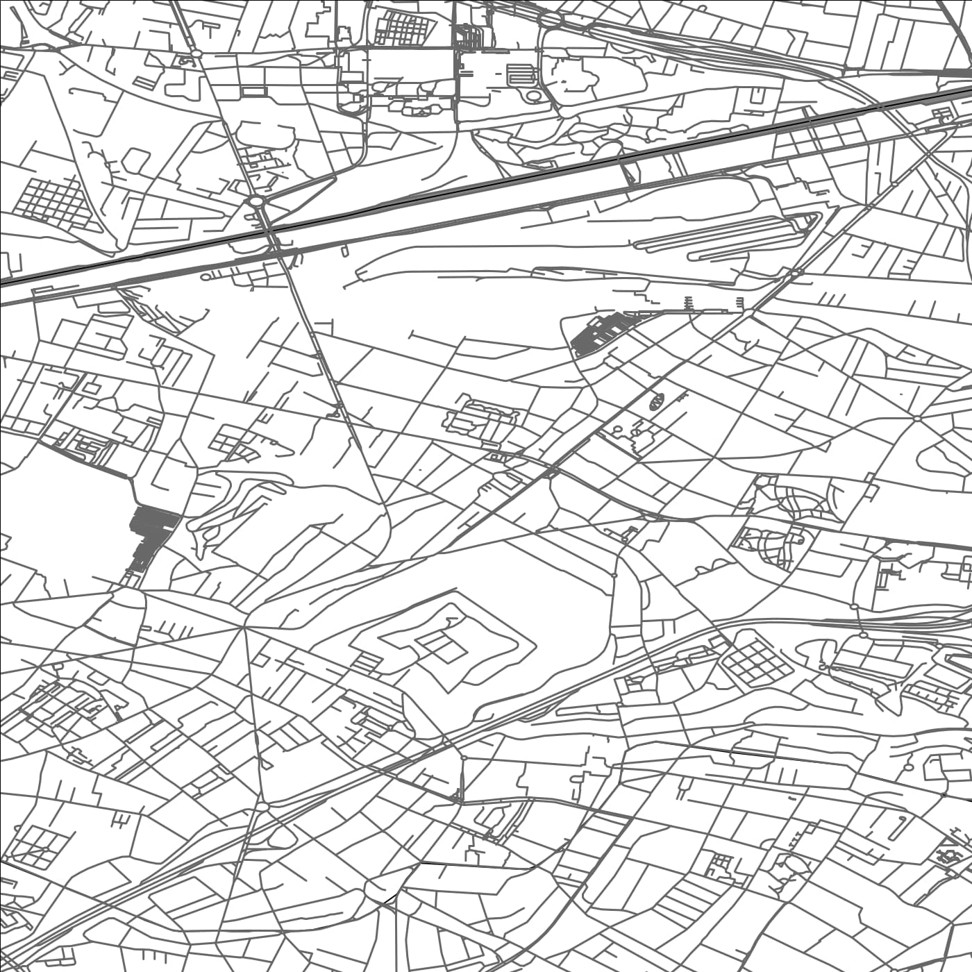 ROAD MAP OF NOISY-LE-SEC, FRANCE BY MAPBAKES