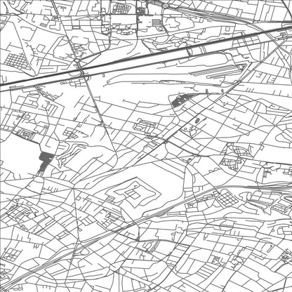 ROAD MAP OF NOISY-LE-SEC, FRANCE BY MAPBAKES