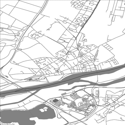 ROAD MAP OF OISSEL, FRANCE BY MAPBAKES