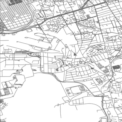 ROAD MAP OF ORLY, FRANCE BY MAPBAKES