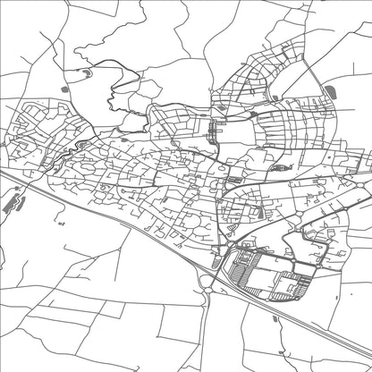 ROAD MAP OF PACE, FRANCE BY MAPBAKES