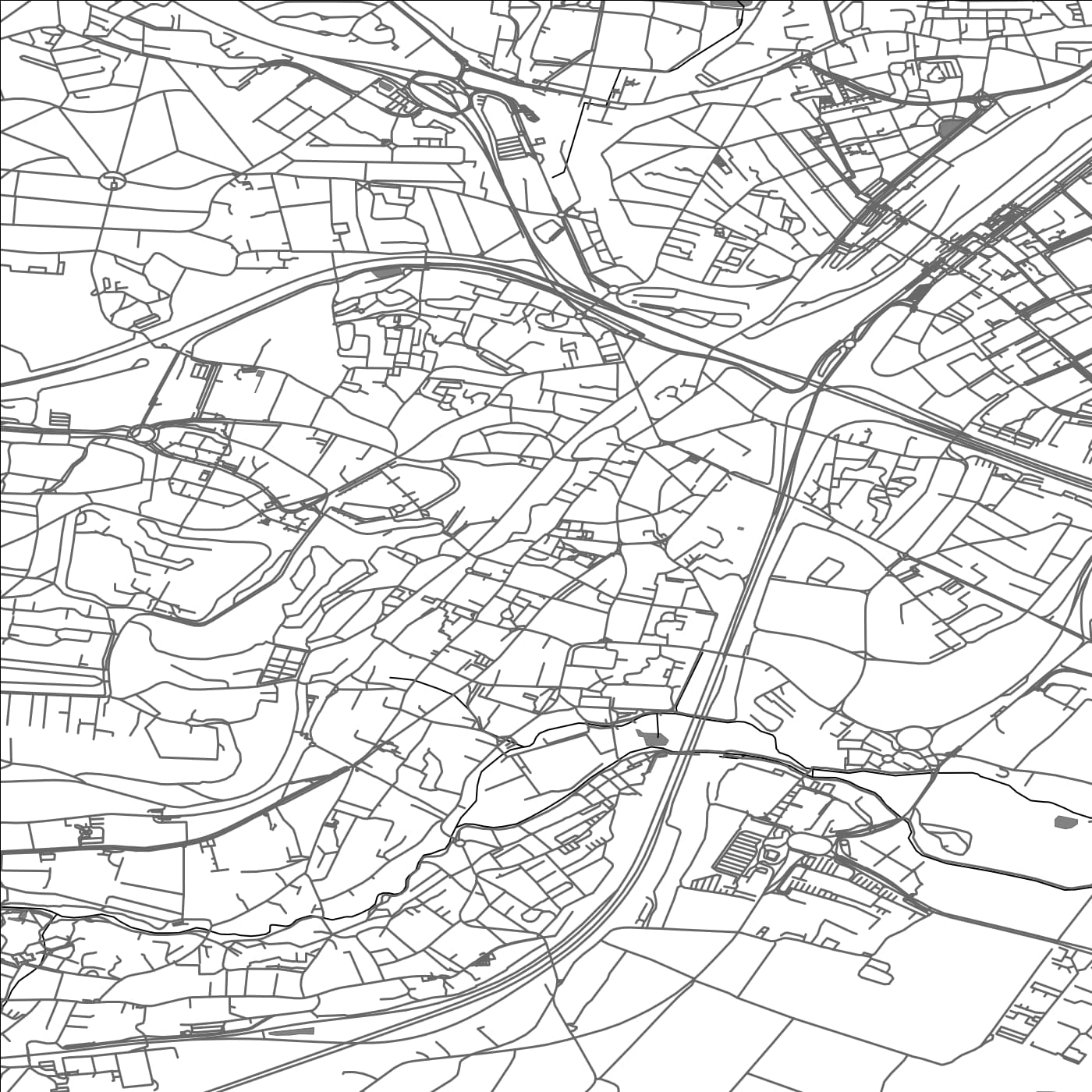 ROAD MAP OF PALAISEAU, FRANCE BY MAPBAKES