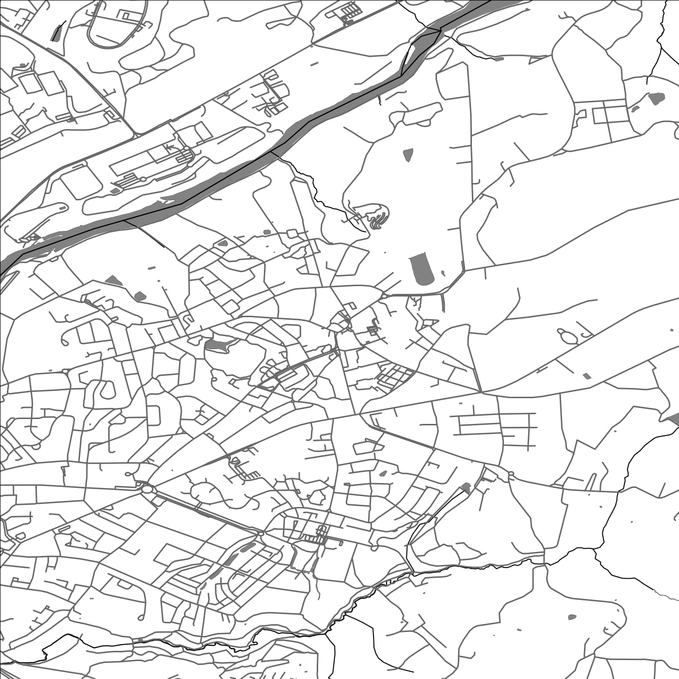 ROAD MAP OF PANAZOL, FRANCE BY MAPBAKES