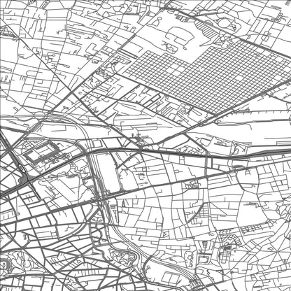 ROAD MAP OF PANTIN, FRANCE BY MAPBAKES