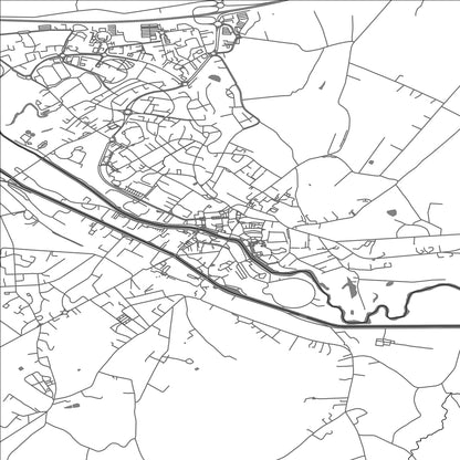 ROAD MAP OF PARAY-LE-MONIAL, FRANCE BY MAPBAKES