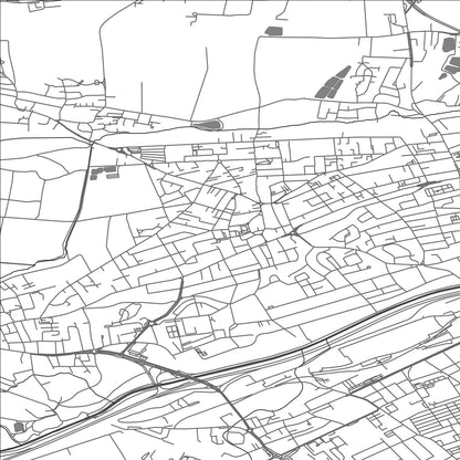 ROAD MAP OF PFASTATT, FRANCE BY MAPBAKES