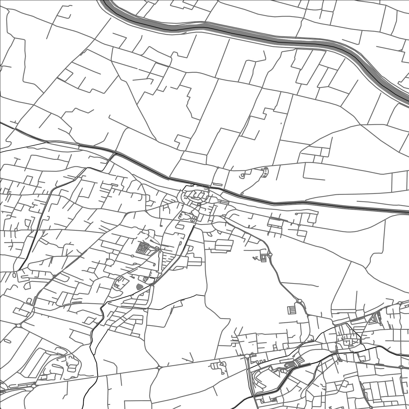 ROAD MAP OF PIA, FRANCE BY MAPBAKES