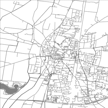 ROAD MAP OF PIERRELATTE, FRANCE BY MAPBAKES