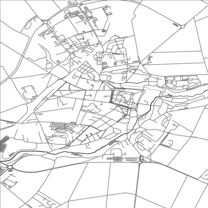 ROAD MAP OF PITHIVIERS, FRANCE BY MAPBAKES