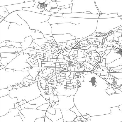 ROAD MAP OF PLOEMEUR, FRANCE BY MAPBAKES