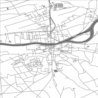 ROAD MAP OF PONT-SAINTE-MAXENCE, FRANCE BY MAPBAKES