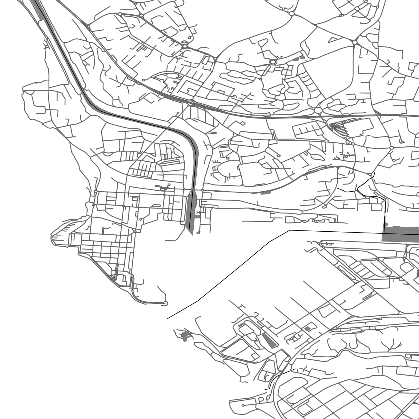 ROAD MAP OF PORT-DE-BOUC, FRANCE BY MAPBAKES