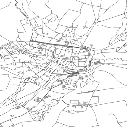 ROAD MAP OF PROVINS, FRANCE BY MAPBAKES