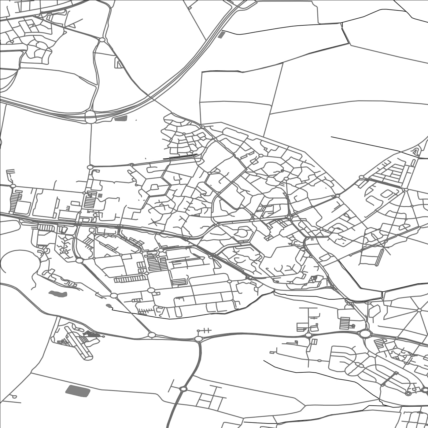 ROAD MAP OF QUETIGNY, FRANCE BY MAPBAKES