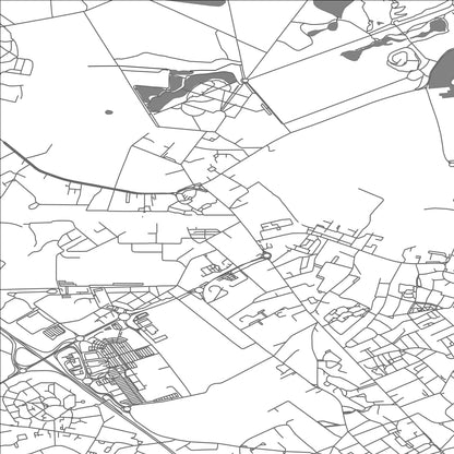 ROAD MAP OF RAISMES, FRANCE BY MAPBAKES